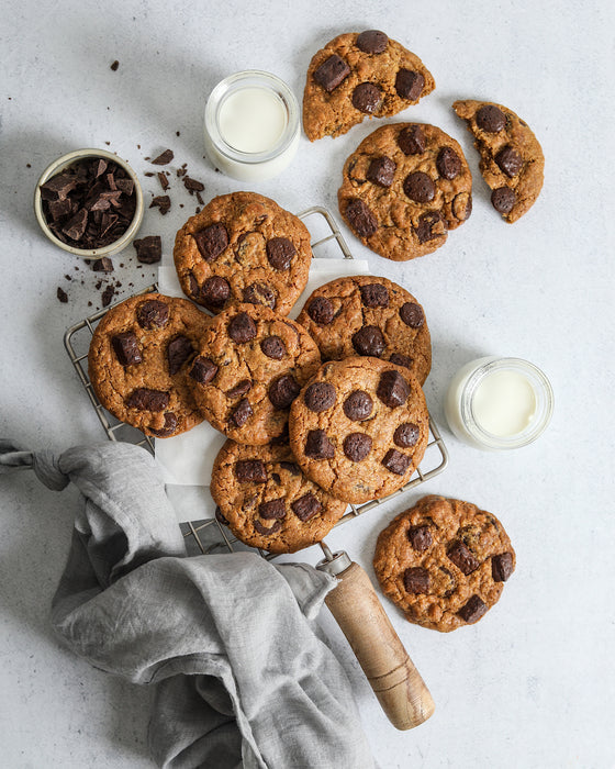 Double Chocolate Chunk Biscotto (Double Chocolate Cookies)