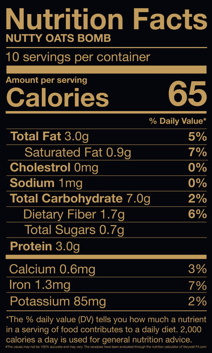 Nutty Oats Bomb